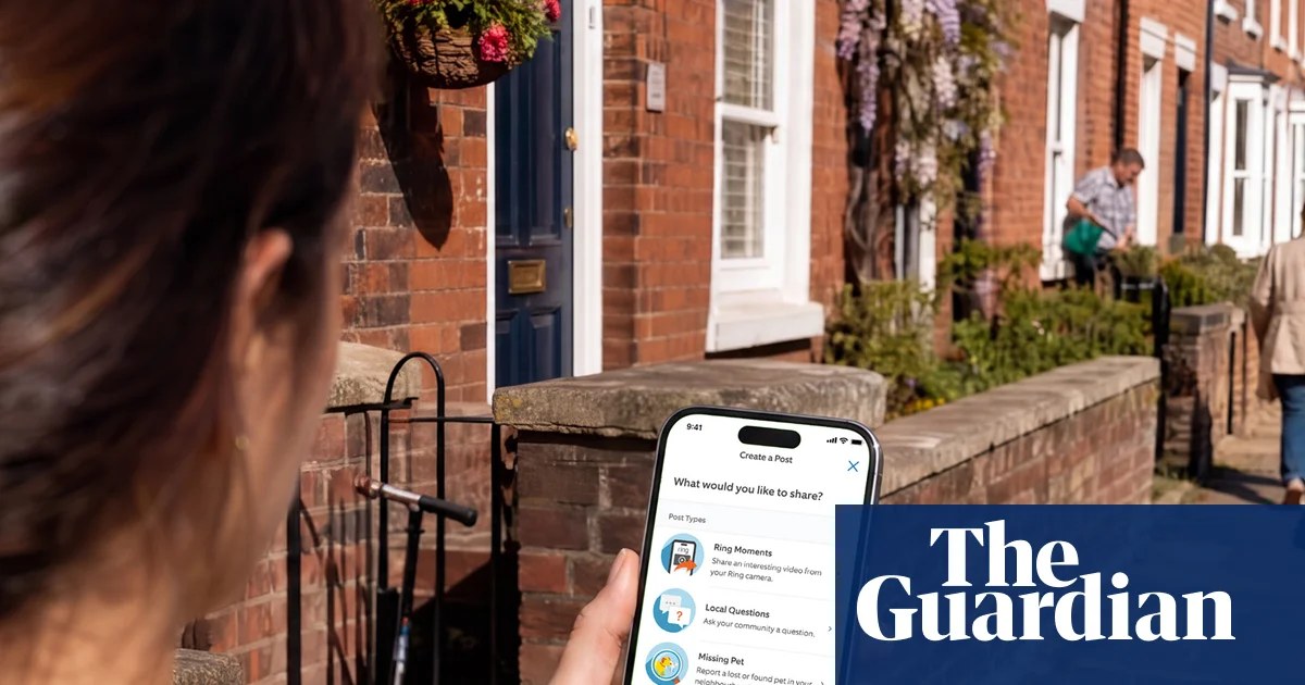 Amazon to launch Ring ‘neighbourhood watch’ app in UK amid US privacy fears