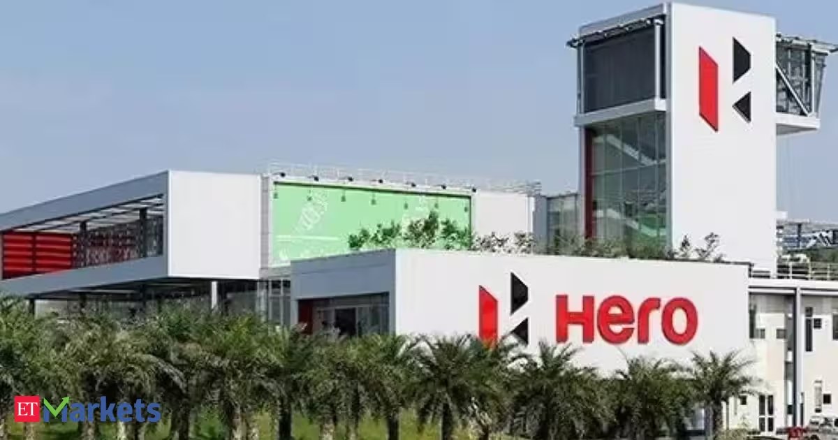 Why is Hero MotoCorp stock rising today?