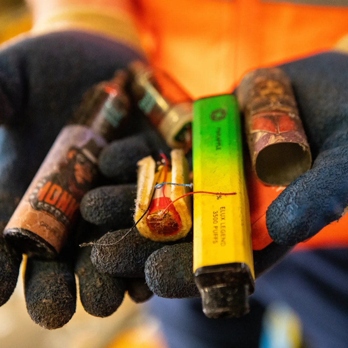 Battery fires at recycling centres are costing UK £1bn a year, figures show