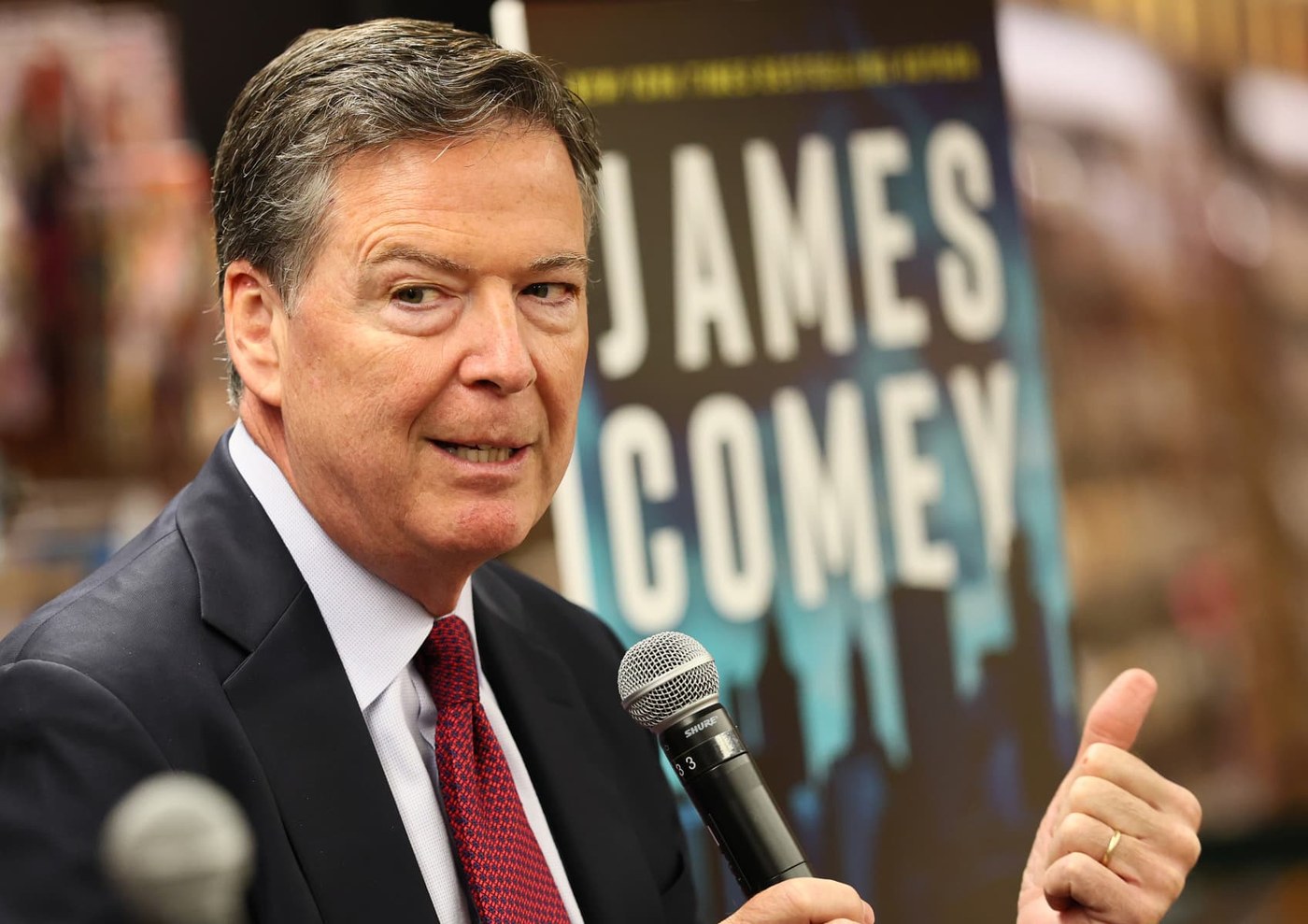 DOJ cites Comey's novel in urging judge not to toss ‘86 47' seashells threat to Trump case