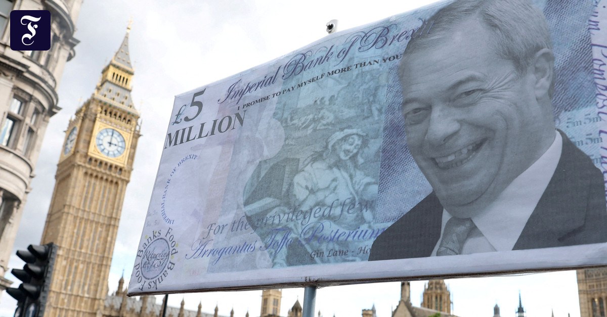Millionen für den Rechtspopulisten: Streit und Spekulationen um die Großspender für Nigel Farage