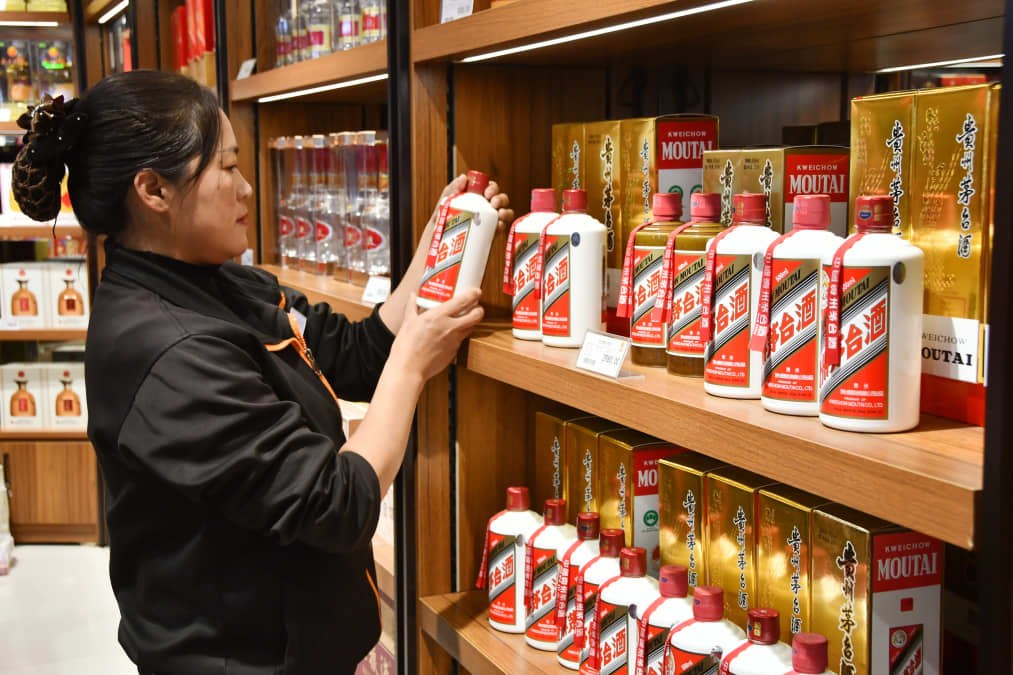 What Chinese liquor maker Moutai's slump says about the country's economy
