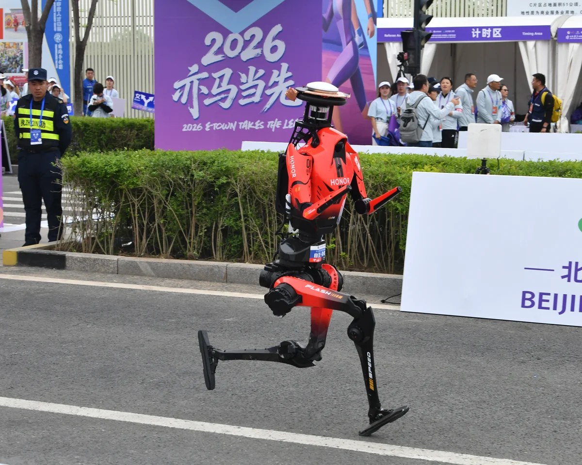 Chinese robot runs 100m sprint quicker than Usain Bolt’s world record
