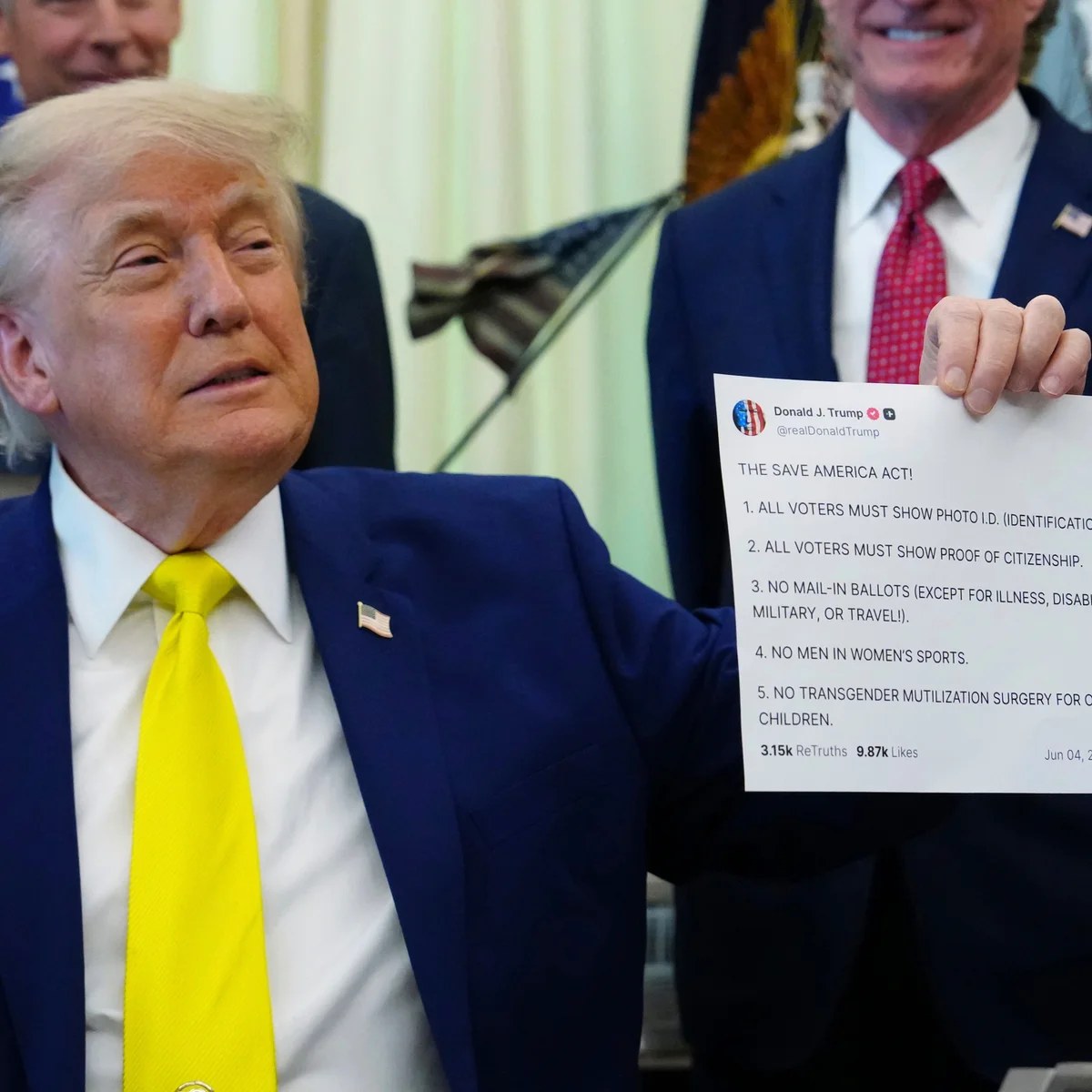 Trump offering early access to online posts in move seen as corruption
