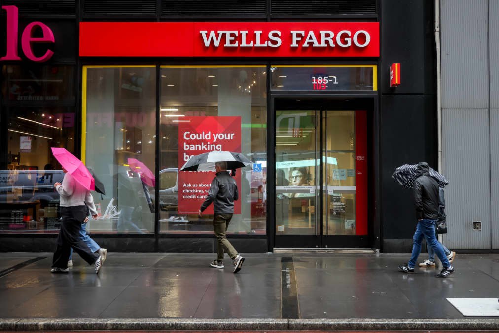 We're upgrading our rating on Wells Fargo as the stock's pullback offers a nice entry point