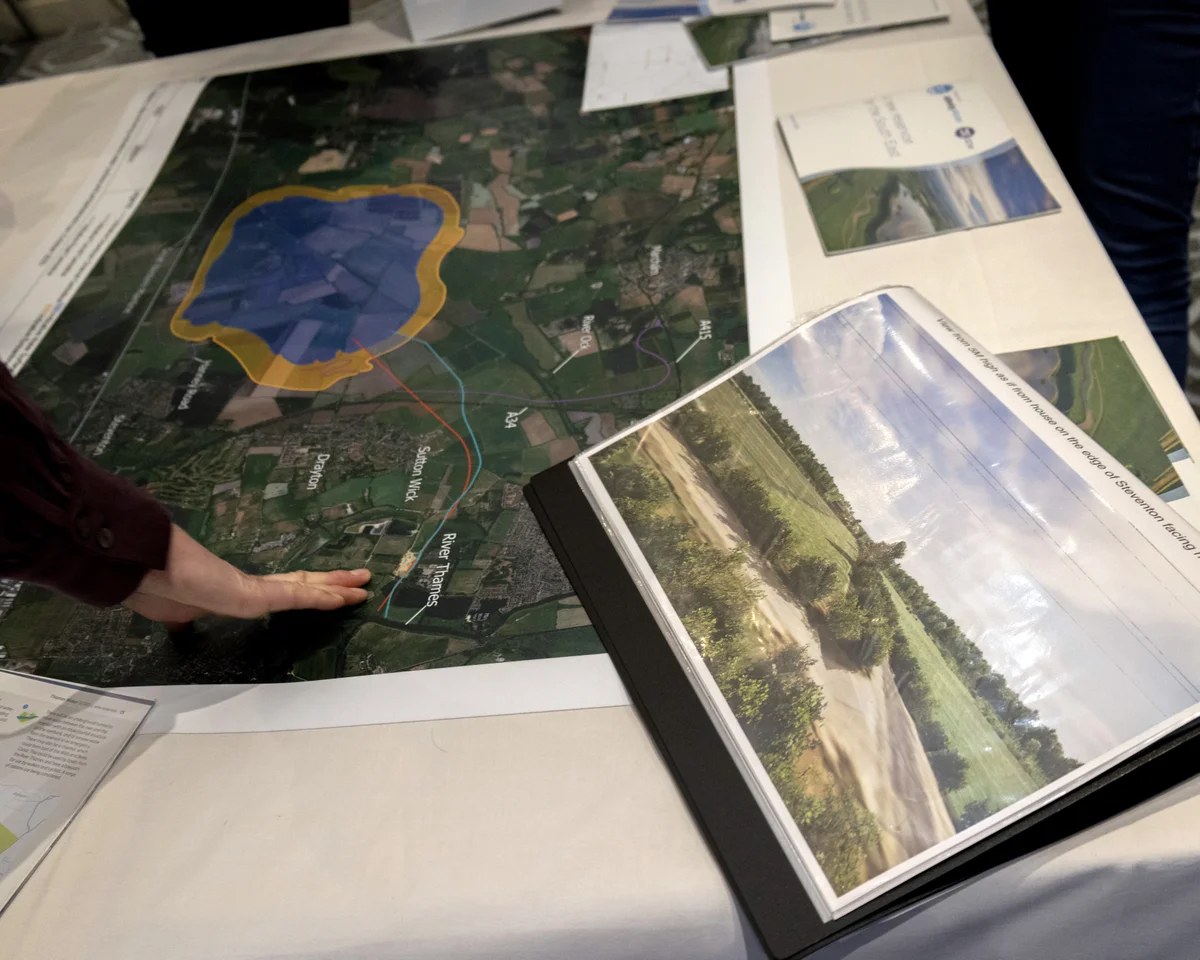 Thames Water redraws mega-reservoir plan amid local opposition
