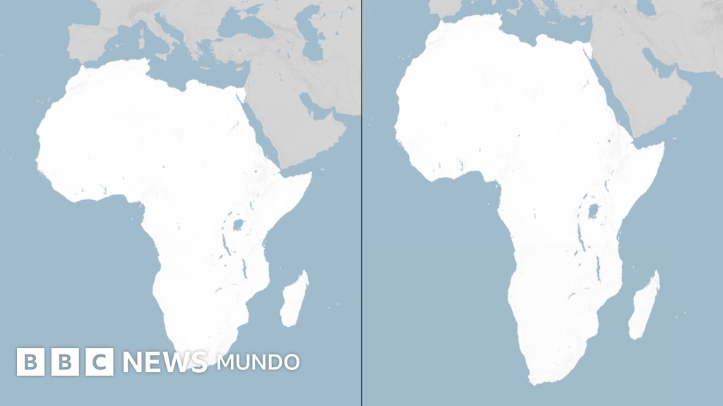 La ONU aprueba un nuevo mapamundi que refleja el tamaño real de África