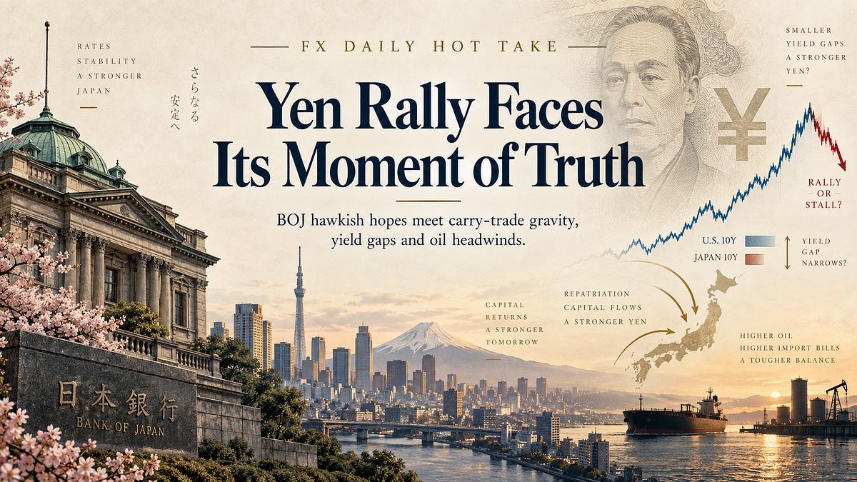 USD/JPY: Yen Rally Faces It’s Moment of Truth