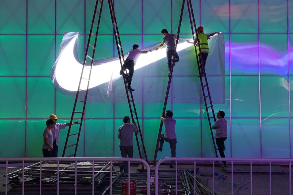 What does the China reset mean for the Nike business?