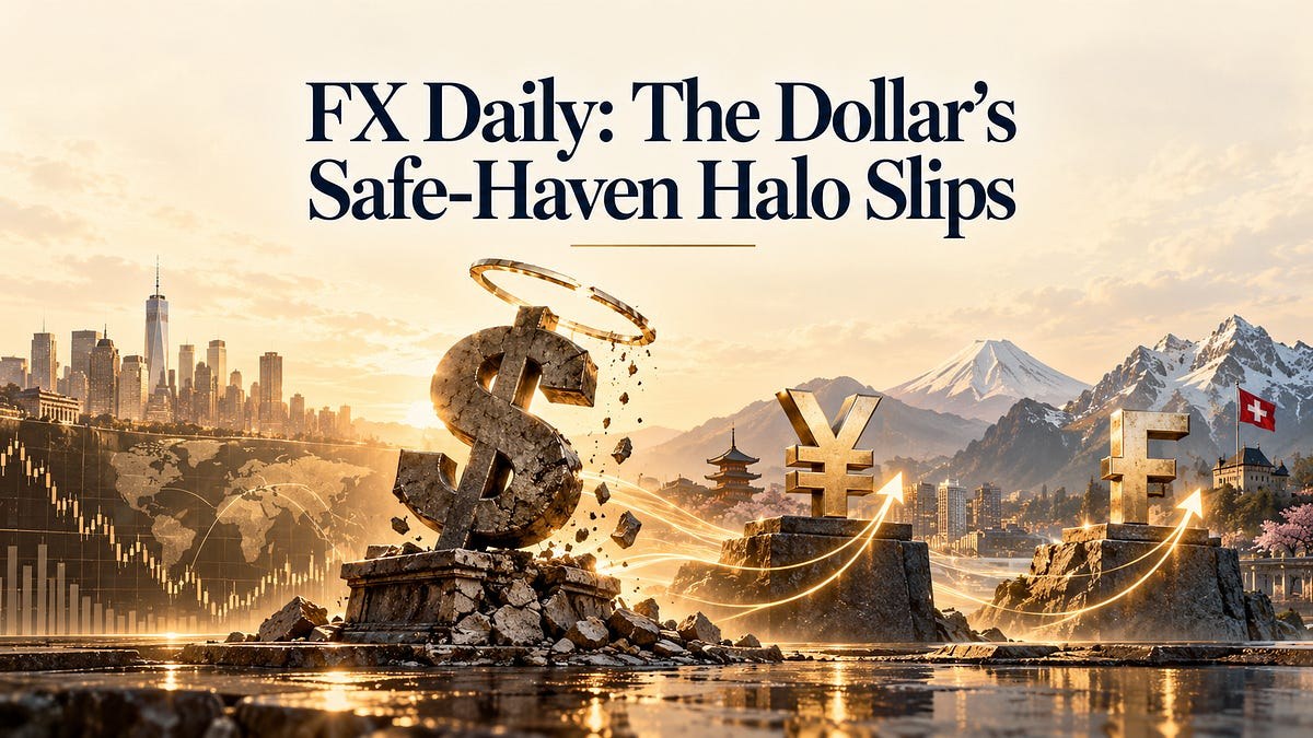 US Dollar’s Safe-Haven Halo Slips